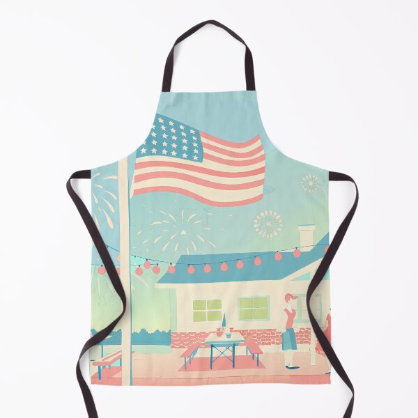 Item preview, Celebrating American Holiday with Backyard Festivities designed and sold by ART ATTACK ZONE.