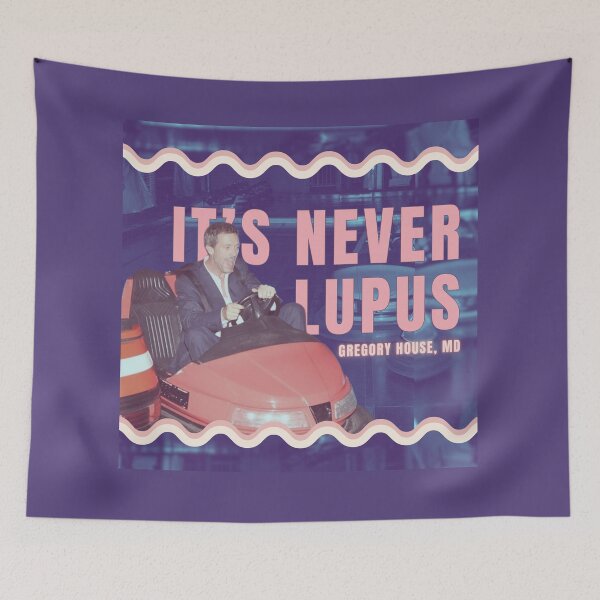Item preview, it's never lupus house designed and sold by careofjacks.