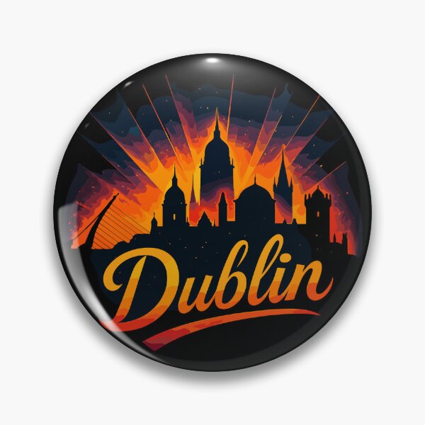 Item preview, Dublin Capital City Ireland Silhouette Gift designed and sold by Pineapple-Tree.