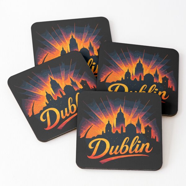 Item preview, Dublin Capital City Ireland Silhouette Gift designed and sold by Pineapple-Tree.