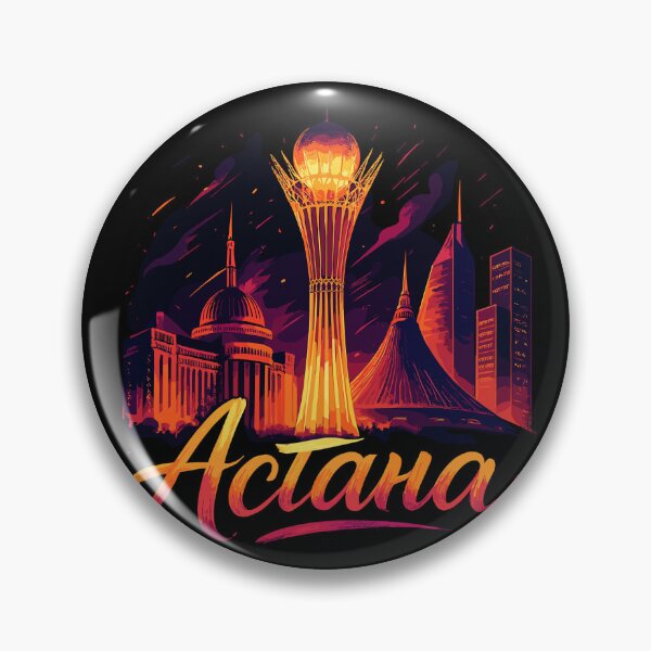 Item preview, Astana capital Kazakhstan cool gift designed and sold by Pineapple-Tree.
