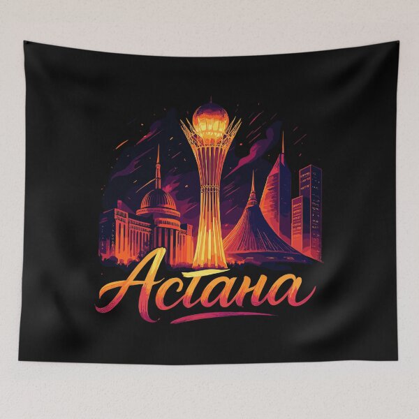 Item preview, Astana capital Kazakhstan cool gift designed and sold by Pineapple-Tree.
