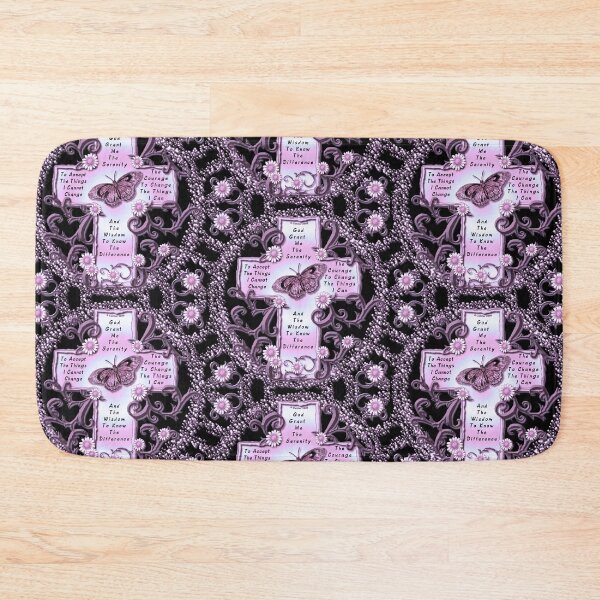 Item preview, Purple Serenity Christian Cross designed and sold by artmuvz.