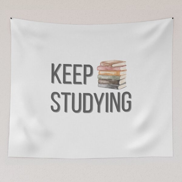 Item preview, Keep Studying designed and sold by SoulFuelStudio.