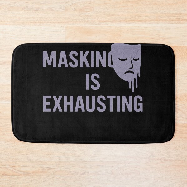 Item preview, Masking is Exhausting – Neurodivergent Awareness Shirt designed and sold by SvarunPogani.