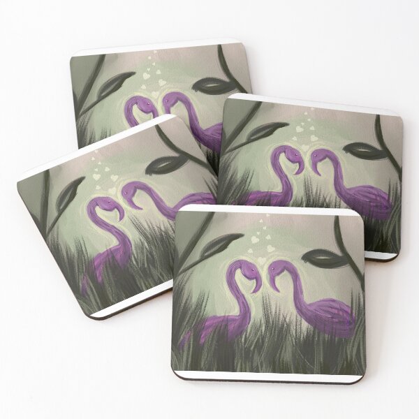 Item preview, Flamingo in love  designed and sold by KLanch_art.