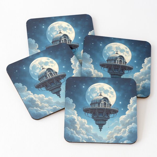 Item preview, Celestial Observatory: The Moonlit Sentinel designed and sold by oanaunciuleanu.