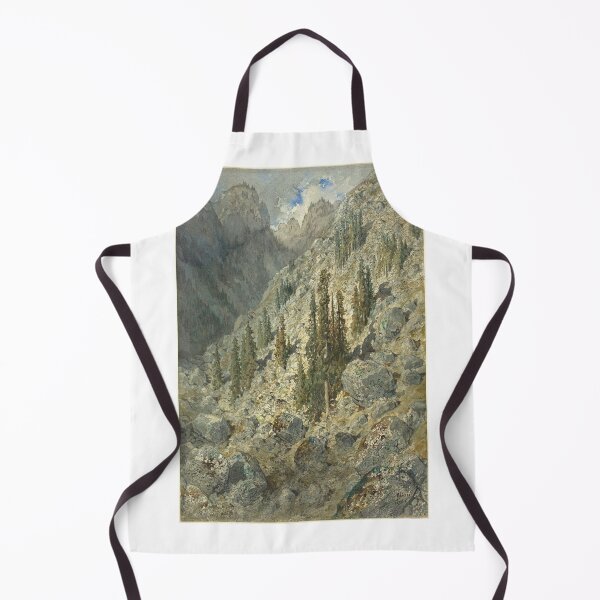 Item preview, Alpine Valley With Trees And Boulders designed and sold by BeatPoet.