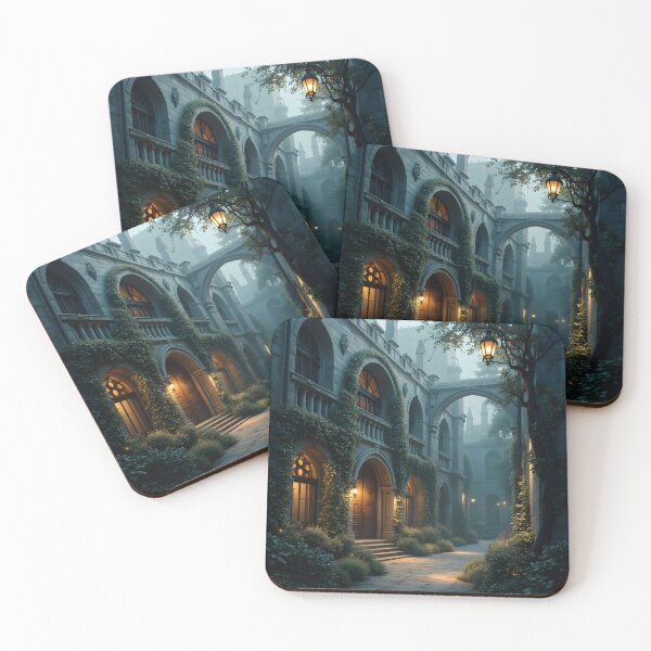 Item preview, Enchanted Twilight Courtyard designed and sold by oanaunciuleanu.