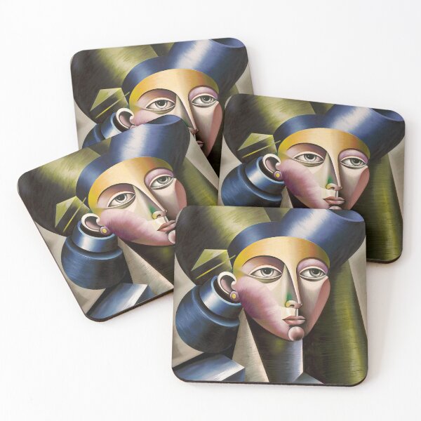 Item preview, Cubist female head II designed and sold by Javier Arizabalo Garcia.