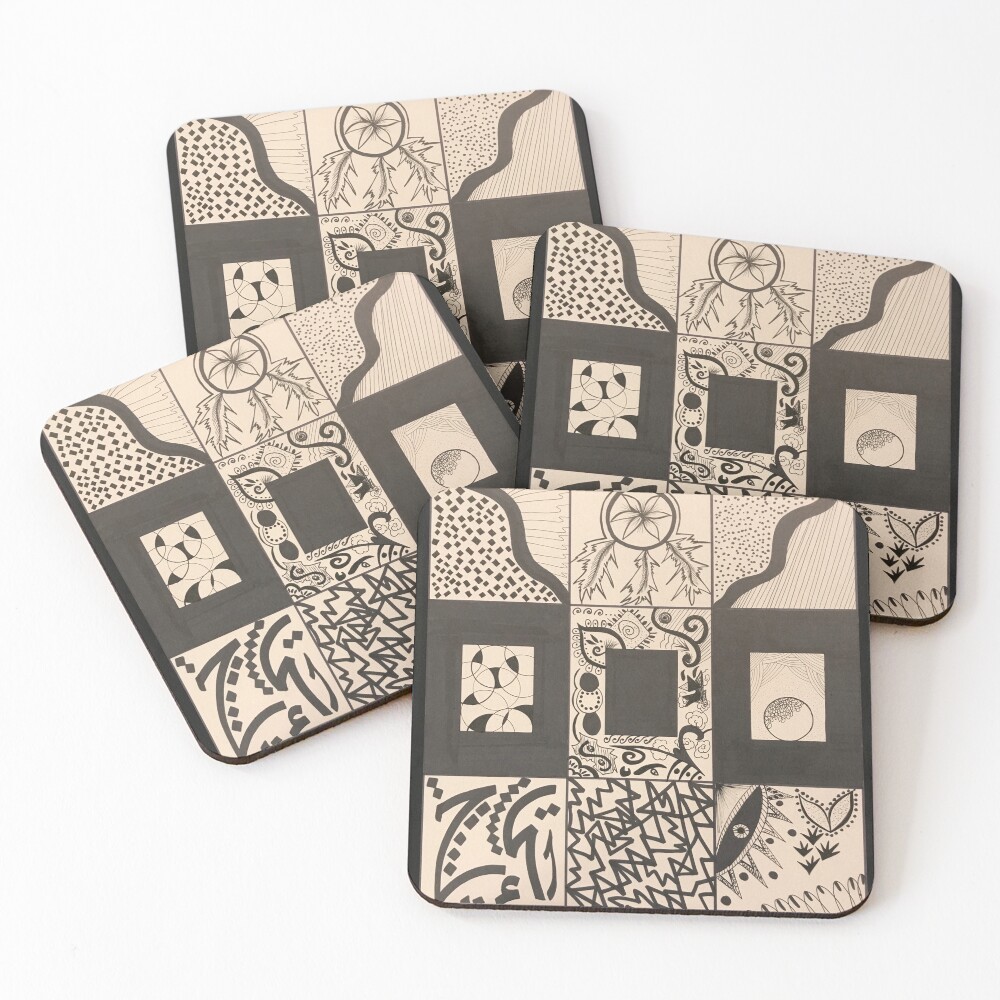 Item preview, Coasters (Set of 4) designed and sold by Rouj-Designs.