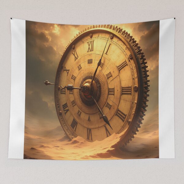 Item preview, The Eternal Clock of Time designed and sold by oanaunciuleanu.