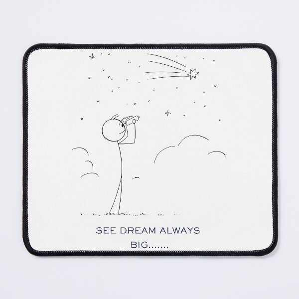 Item preview, See Dreams Always Big designed and sold by AsdeMoStudio.