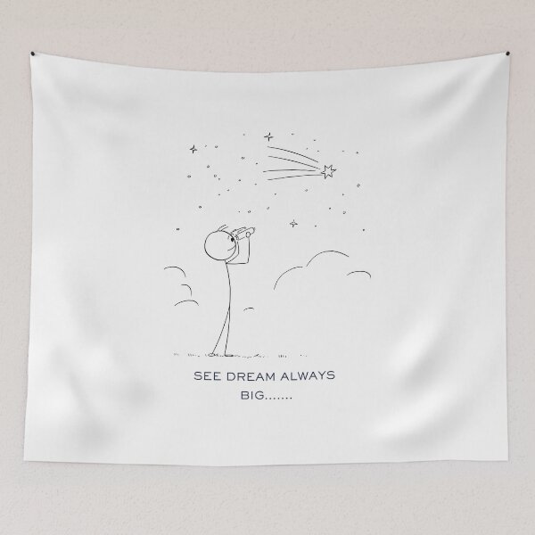 Item preview, See Dreams Always Big designed and sold by AsdeMoStudio.
