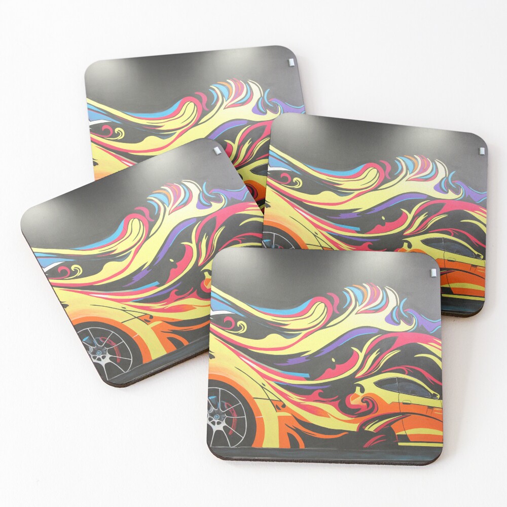 Item preview, Coasters (Set of 4) designed and sold by Rouj-Designs.
