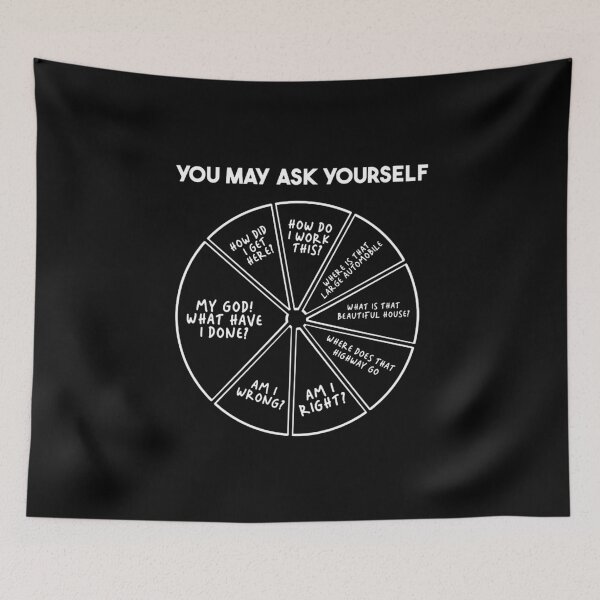 Item preview, You May Ask Yourself  designed and sold by beulahmcmanus8.