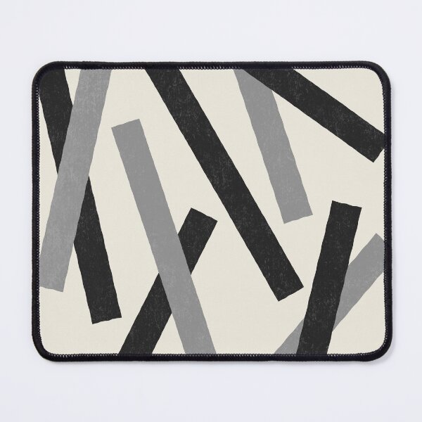 Item preview, Lines Misaligned - Black Grey White designed and sold by moonlightprint.