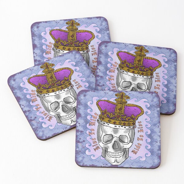 Item preview, Biker Crown Skull designed and sold by artmuvz.