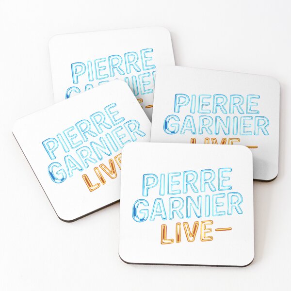 Item preview, "Pierre Garnier LIVE" design – Neon concert atmosphere style designed and sold by coeurdelion50.