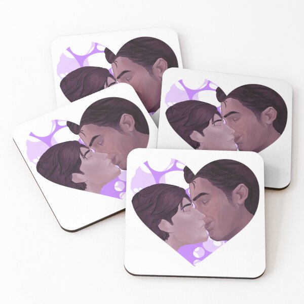 Item preview,  Soulmates heart jayvik magic kiss version  designed and sold by DoodleSnake58.