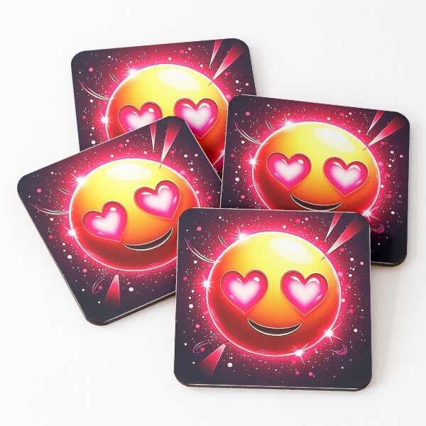 Item preview, Love Sparkle Emoji Hearts designed and sold by Health And Fitness Posts e-Store.