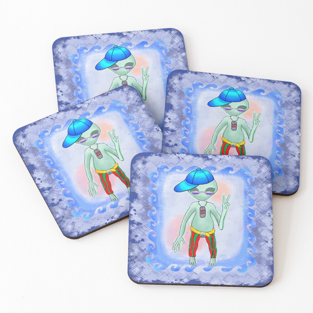 Item preview, Coasters (Set of 4) designed and sold by artmuvz.