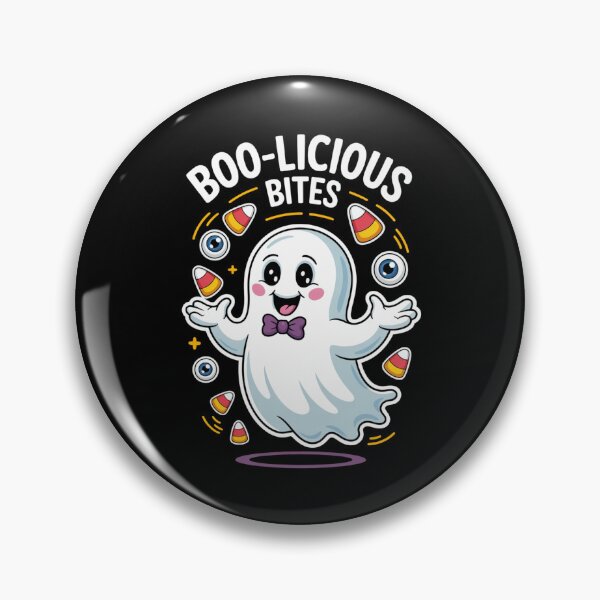 Item preview, Boo-Licious Bites – Adorable Ghost Halloween Treat designed and sold by Taans-Creation.