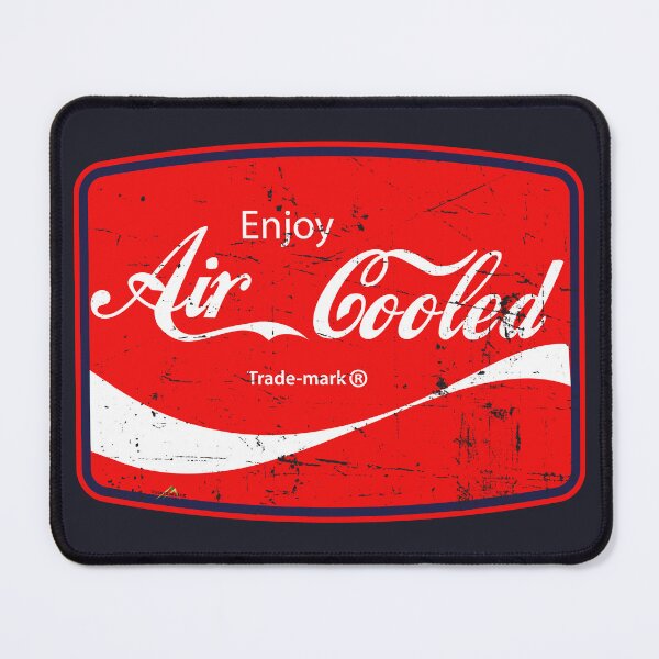Item preview, Air Cooled Motorcycle Vdub sticker t shirt 01 designed and sold by OuterShellUK.