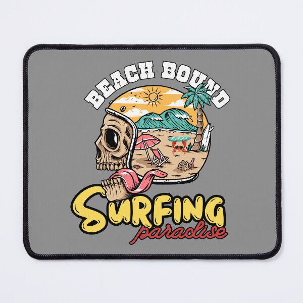 Item preview, Skull Island Surfing  Beach Bound Paradise designed and sold by kazoart.