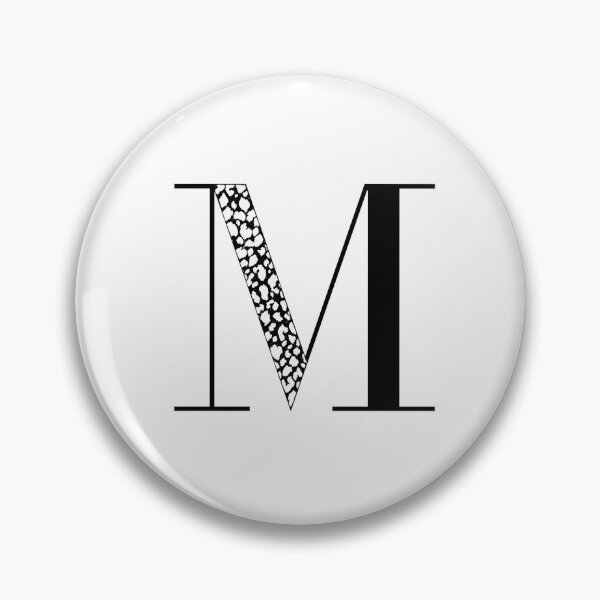 Item preview, M Initial designed and sold by PinkPenguin3312.