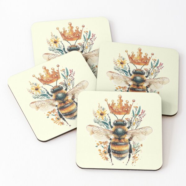 Item preview, Queen Bee Emblem designed and sold by SpiritedArtwork.