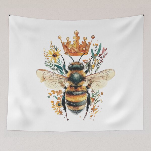 Item preview, Queen Bee Emblem designed and sold by SpiritedArtwork.