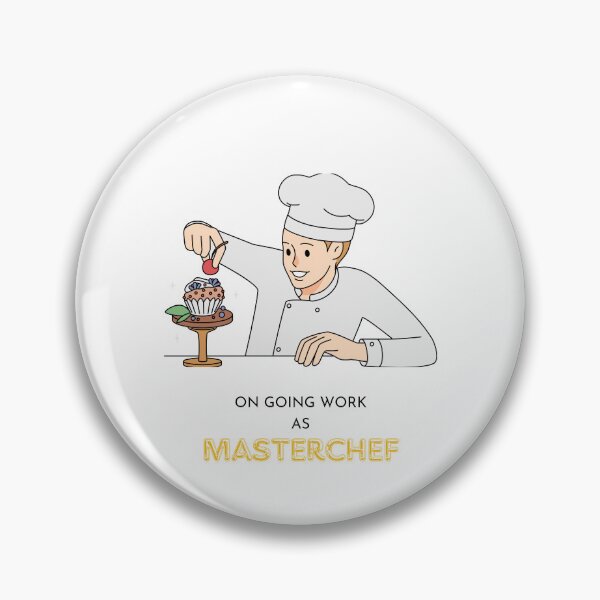 Item preview, On going professional masterchef designed and sold by AsdeMoStudio.
