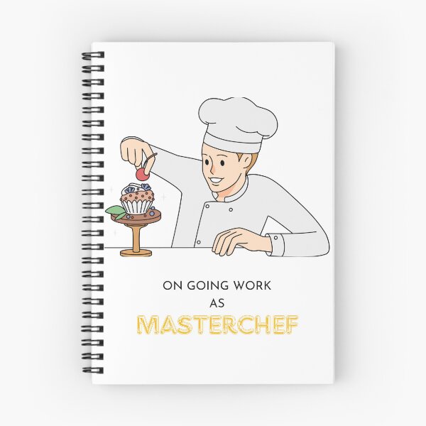 Item preview, On going professional masterchef designed and sold by AsdeMoStudio.