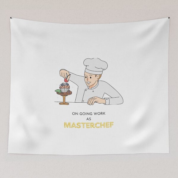Item preview, On going professional masterchef designed and sold by AsdeMoStudio.