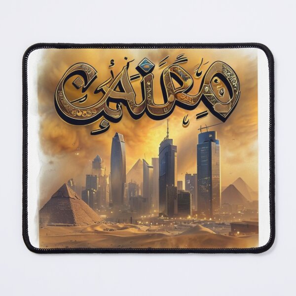 Item preview, Cairo Desert Graffiti Glow Cityscape Art Premium Cool Trendy Best Gift designed and sold by Imaginarium of Chaos falcon88 .