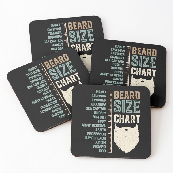 Item preview, Beard Measurement Chart Funny Bearding Growing Lover Gift For Bearded Men designed and sold by alenaz.