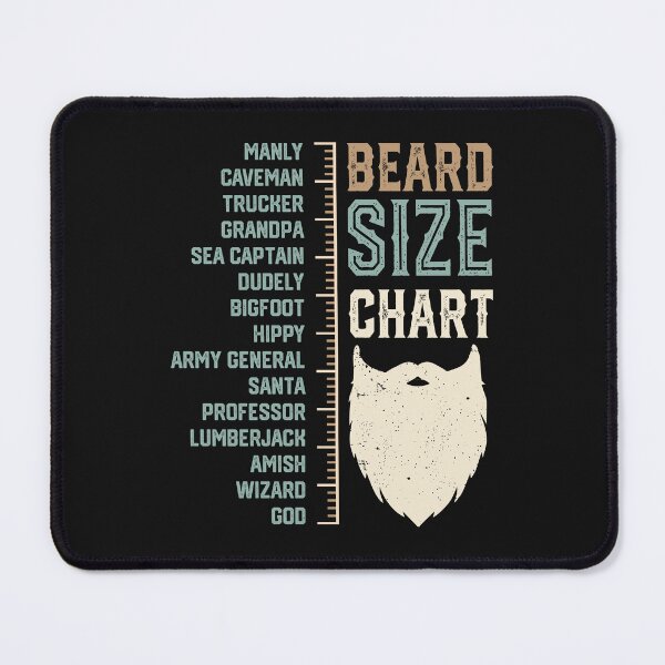 Item preview, Beard Measurement Chart Funny Bearding Growing Lover Gift For Bearded Men designed and sold by alenaz.