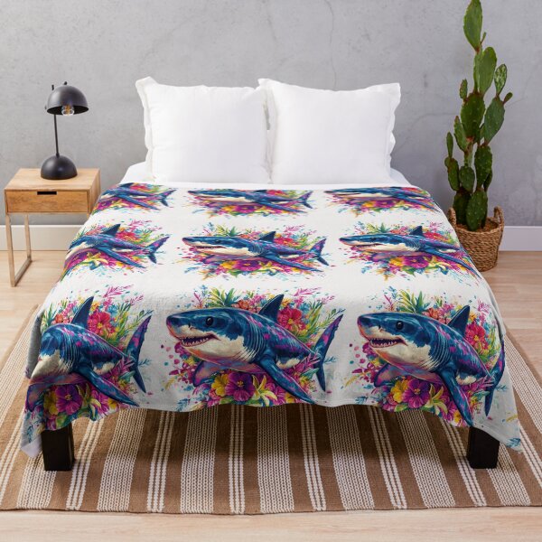 Item preview, Floral Shark designed and sold by MendaciousMina.