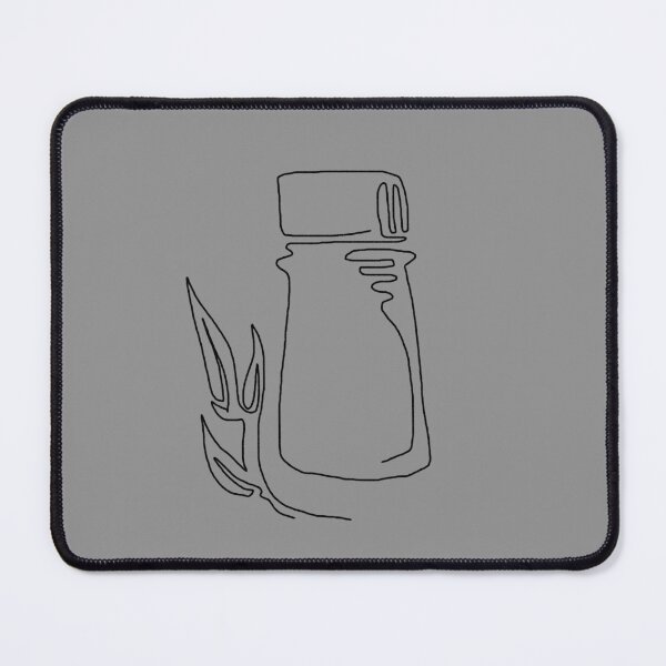 Item preview, Essential Oil Line Drawing - Grey designed and sold by Snowroseblossom.