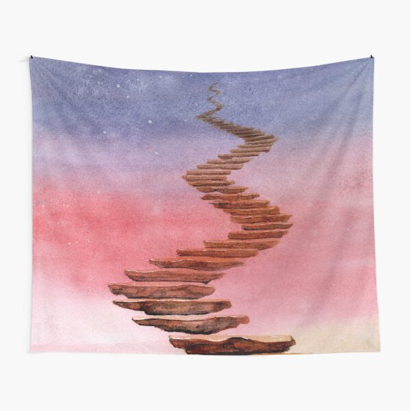 Item preview, Stairs to the magic sunset sky designed and sold by MilediVinter.