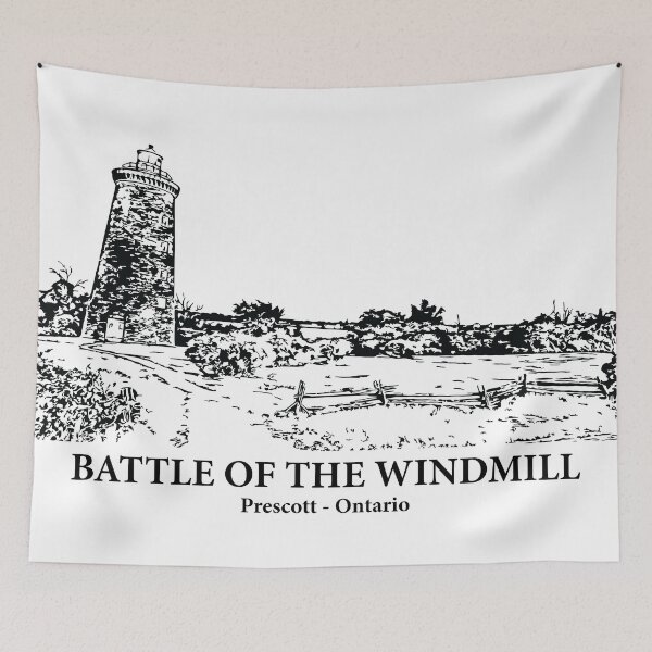 Item preview, Battle of the Windmill - Prescott Ontario designed and sold by Lakeric Cityscapes.