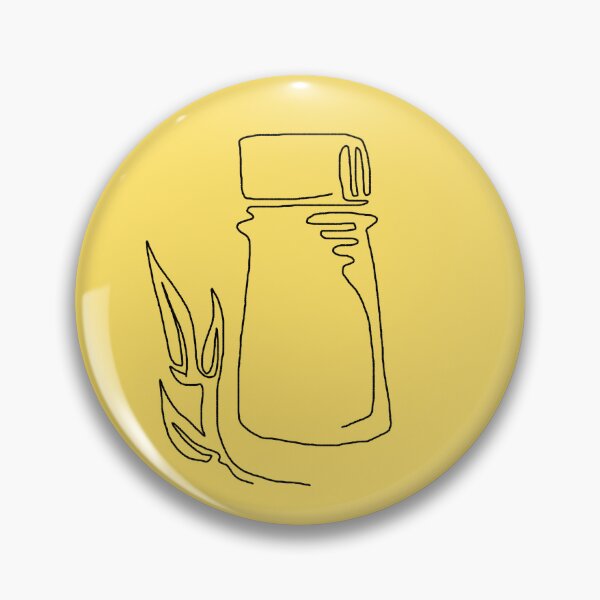 Item preview, Essential Oil Line Drawing - Yellow designed and sold by Snowroseblossom.