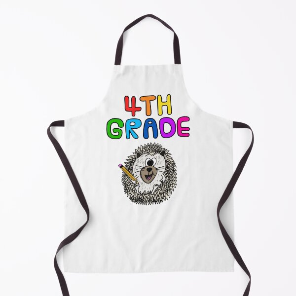 Item preview, School Hedgehog 4th Grade Teacher, Back To School designed and sold by doodlerob.