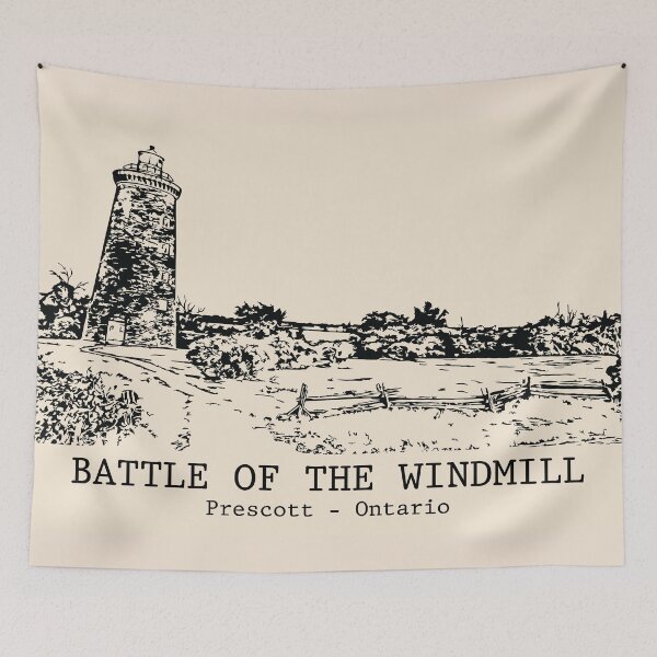 Item preview, Battle of the Windmill - Prescott Ontario designed and sold by Lakeric Cityscapes.