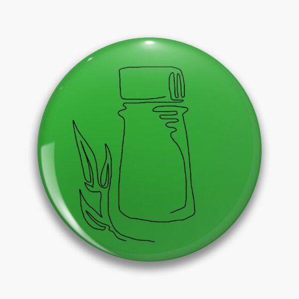 Item preview, Essential Oil Line Drawing - Green designed and sold by Snowroseblossom.