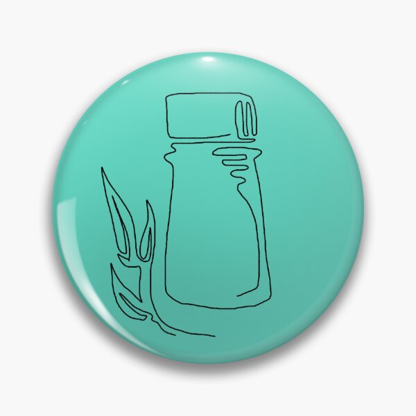 Item preview, Essential Oil Line Drawing - Aqua designed and sold by Snowroseblossom.