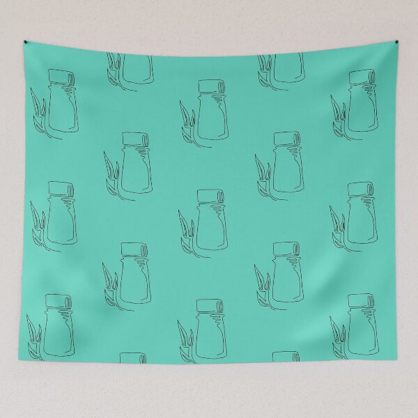 Item preview, Essential Oil Line Drawing - Aqua designed and sold by Snowroseblossom.