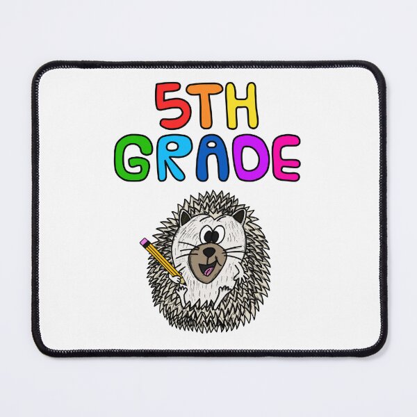 Item preview, School Hedgehog 5th Grade Teacher, Back To School designed and sold by doodlerob.