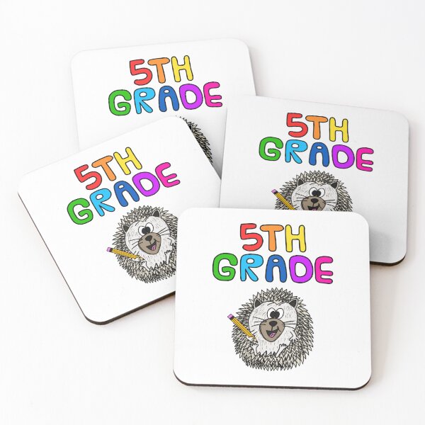 Item preview, School Hedgehog 5th Grade Teacher, Back To School designed and sold by doodlerob.